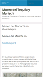 Mobile Screenshot of museodeltequilayelmariachi.com
